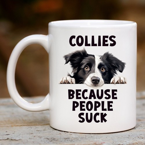 Pet dog mug funny border - dog,