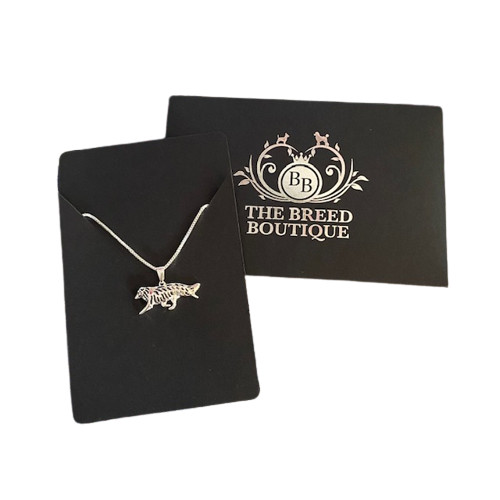 Border collie dog pendant - pendant, with