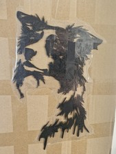 Border Collie Metal Wall Art
