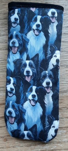Border collies glasses case - border,