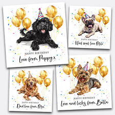 Dog Birthday Card -