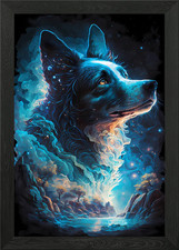 Border Collie Dog Illusory