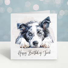 Personalised Border Collie
